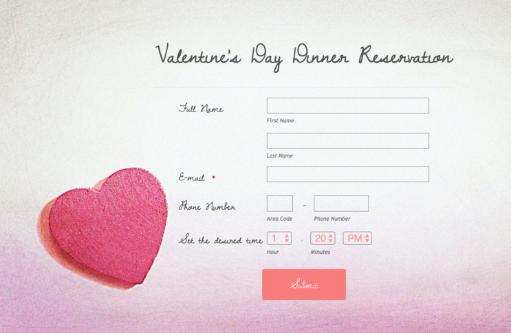 You'll Fall in Love With These 3 Fun Valentine's Day Form Ideas Image-2
